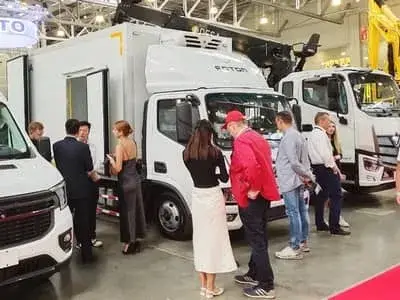 DESA a présenté ses véhicules commerciaux et spécialisés au CTT Expo 2024 en Russie